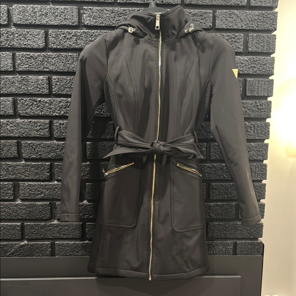 Guess Hooded Jacket with Belt S